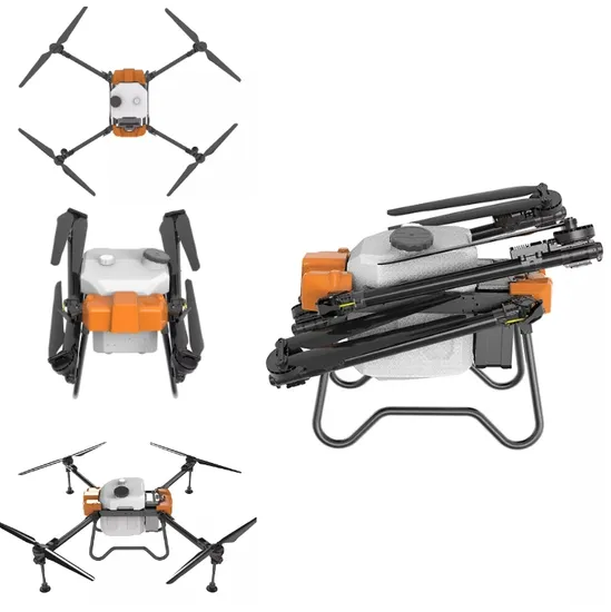 50L 4-Axis Agricultural Spraying Drone - High-Efficiency Remote Control Uav with Adjustable Nozzle for Farmland Crop Spraying (Fruit Trees, Wheat & Rice)